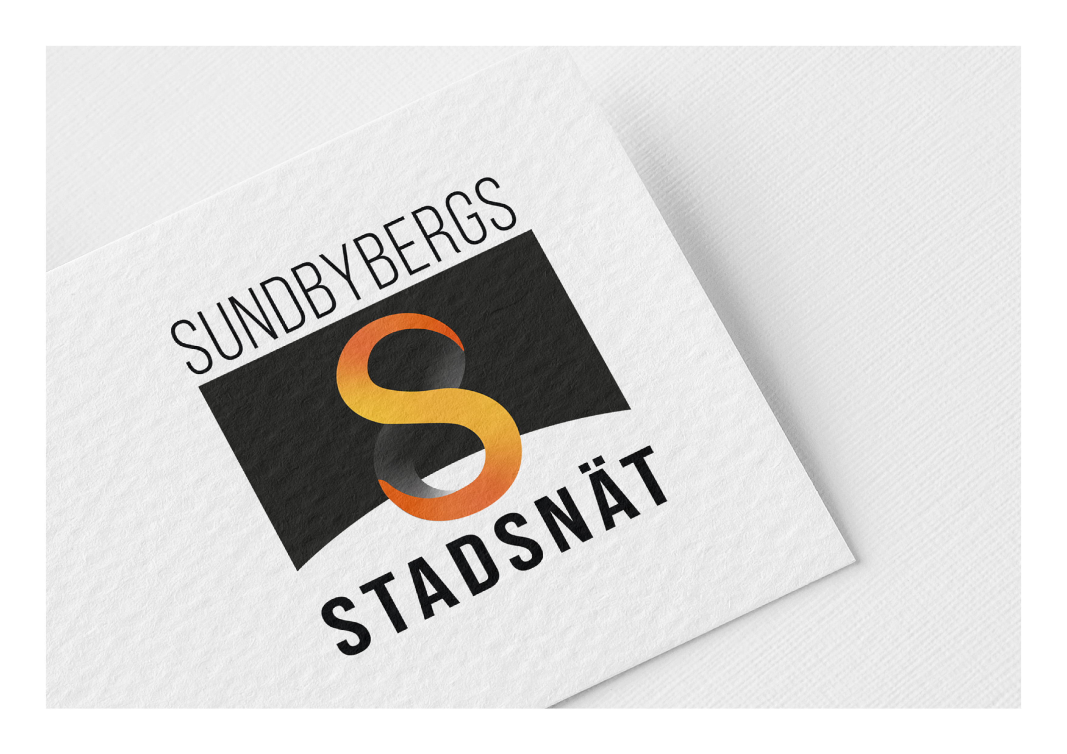 Sundbybergs Stadsnäts nya logotype